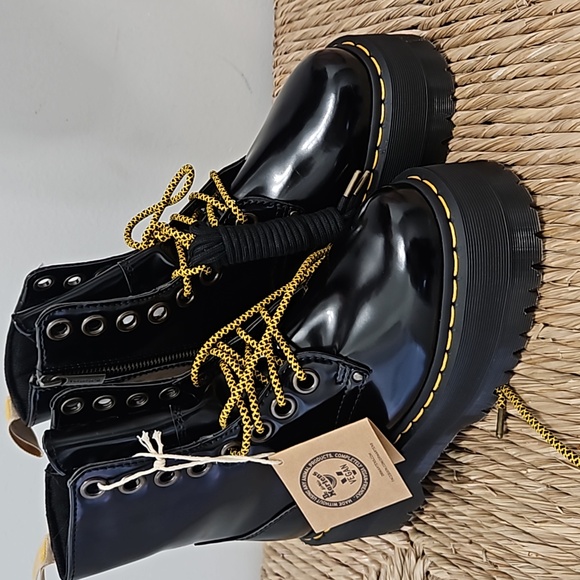 Dr. Martens Shoes - Dr.Martens  Jadon Max platform boots Vegan boots size 7